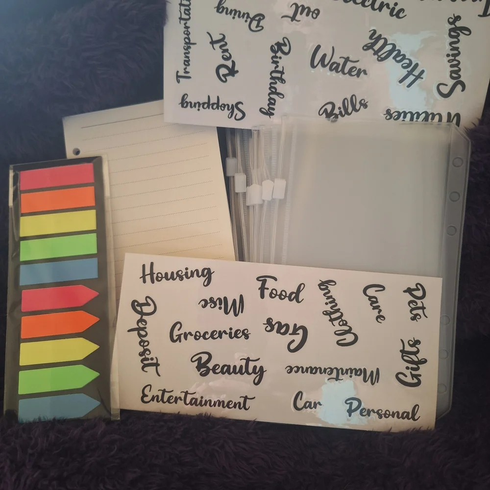 A6 Budget Planner Binder